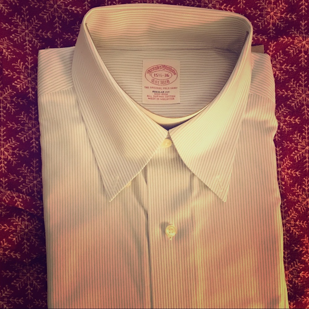 Brooks Brothers Non-Iron Regular Fit Button Down